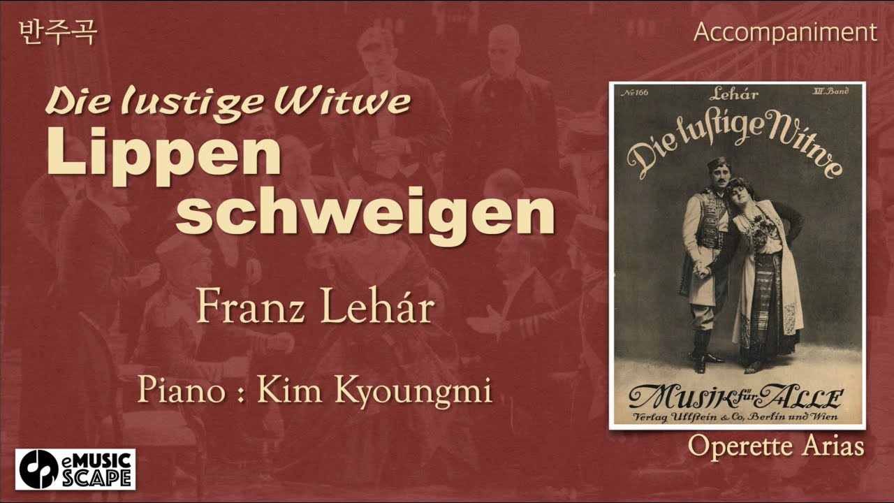 F. Lehár, “Lippen schweigen” Opera Duet Piano Accompaniment