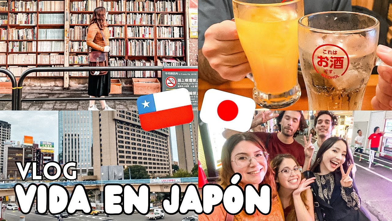 VLOG: Jimbocho, libros y junta con amigos en Shibuya | Chilenos en TOKIO 🇯🇵🇨🇱