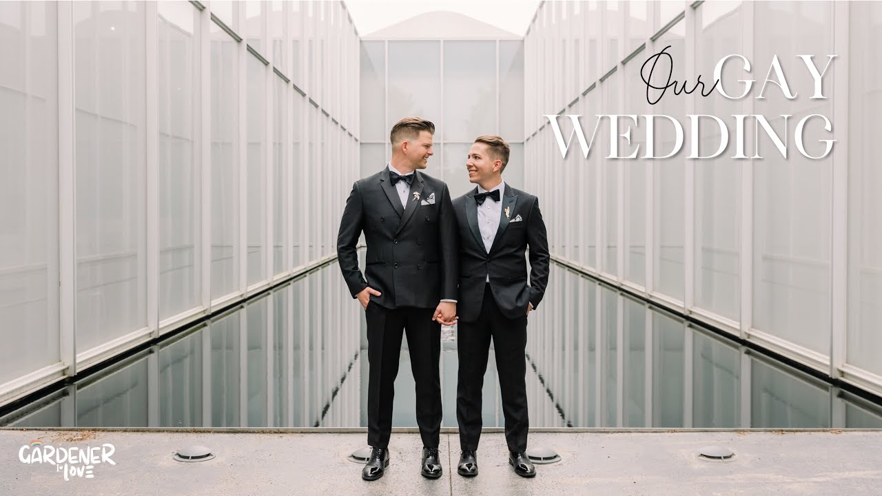 Our Gay Museum Wedding | Tyler & Brian | Gardener in Love