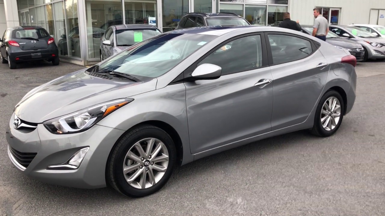 2015 Hyundai Elantra with the Sport Appearance package