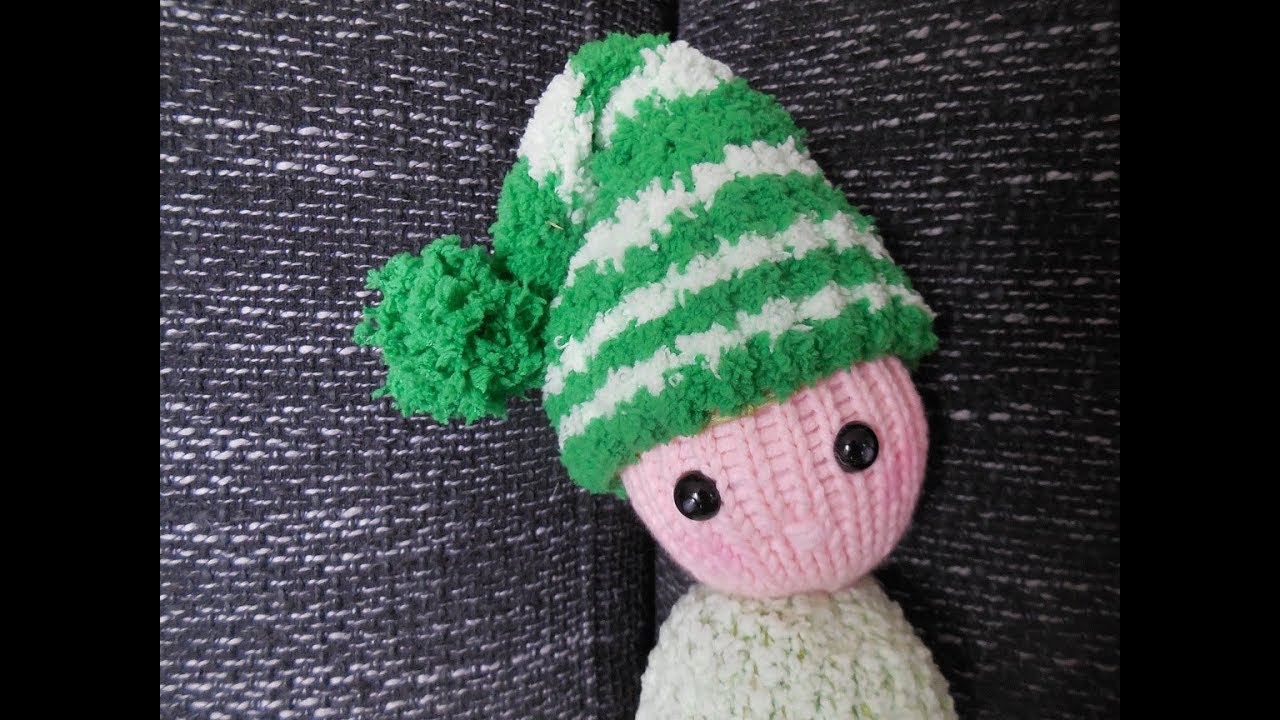 How to loomknit a hat for a teddy