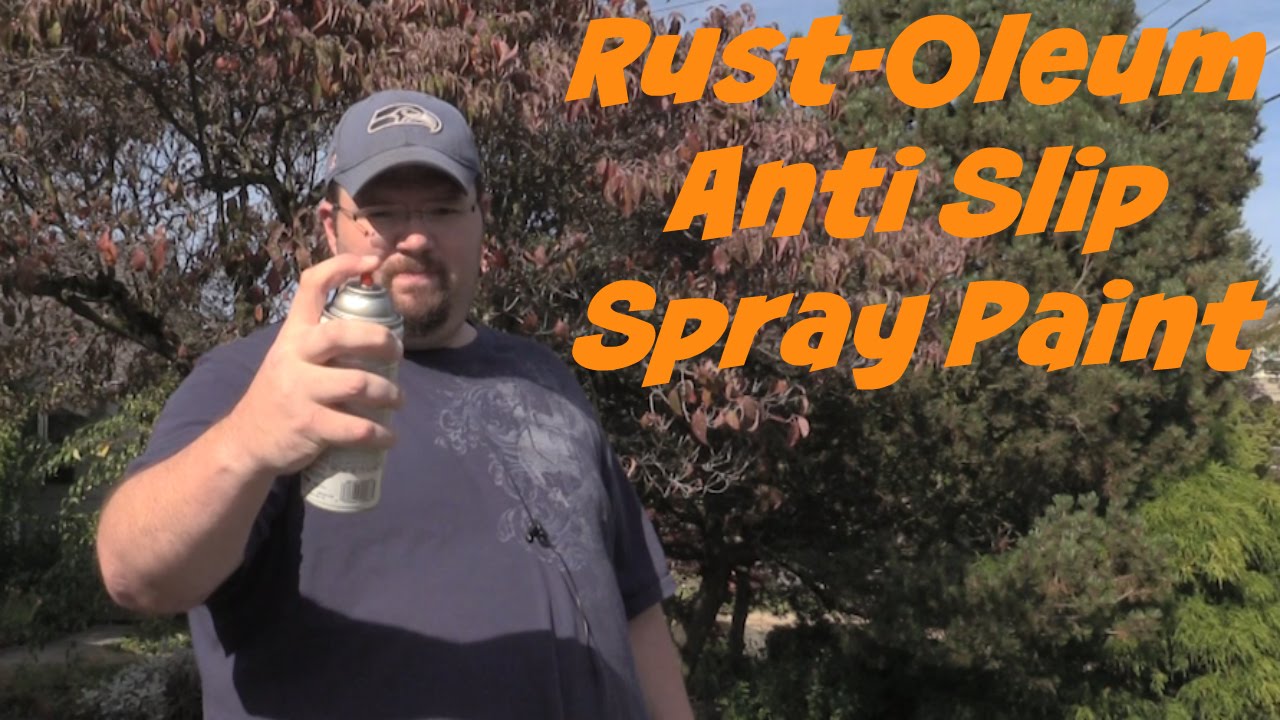Rustoleum AntiSlip Spray Paint
