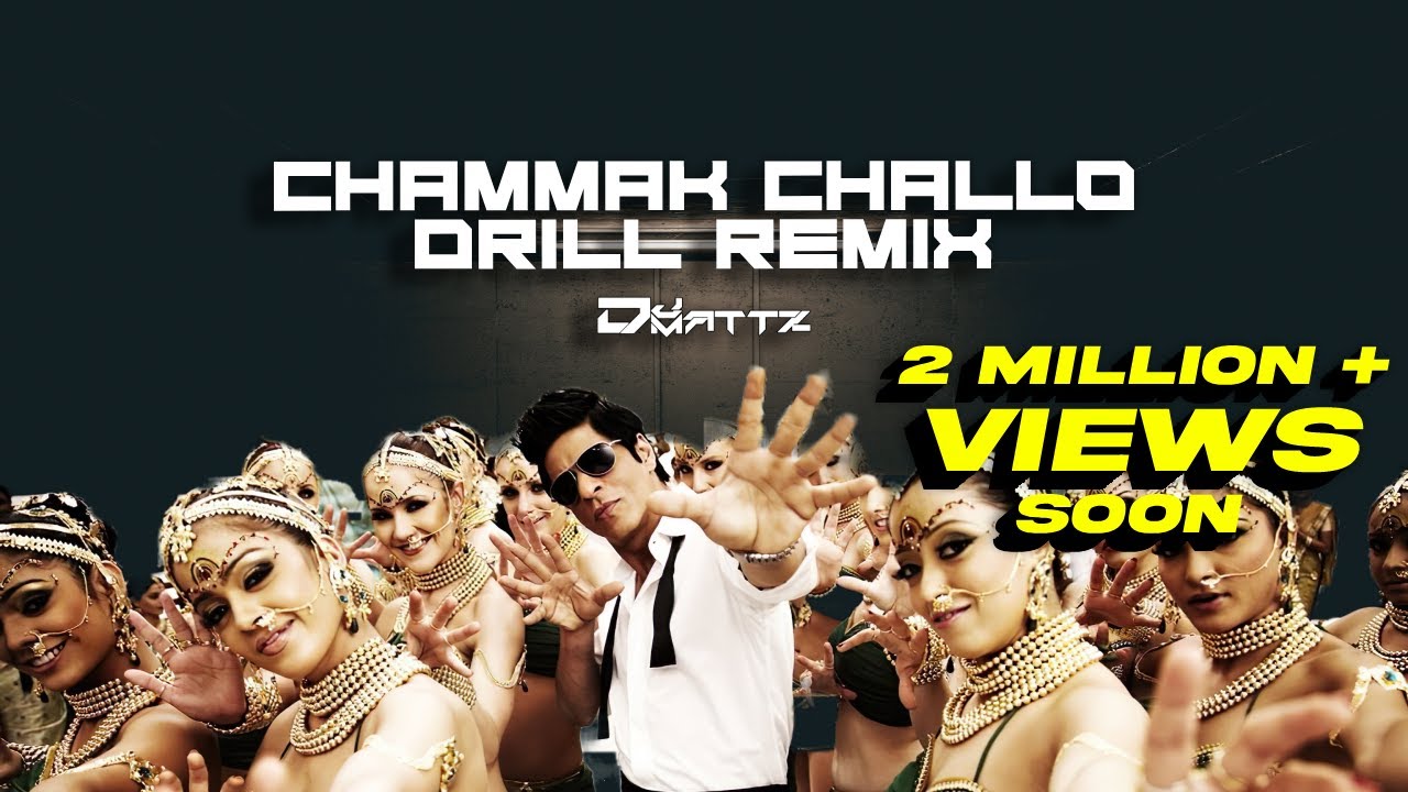 Akon - Chammak Challo (DJMattz Drill Remix) | Shahrukh Khan, Kareena Kapoor | Tiktok & Reels Viral
