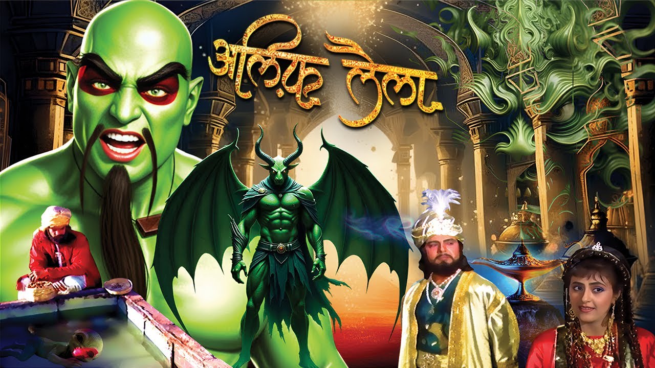 अलिफ़ लैला - जिन्नात जिन्नों और इंसान के बिच एक जंग | Alif Laila Superhit Serial Maha Episode 2025