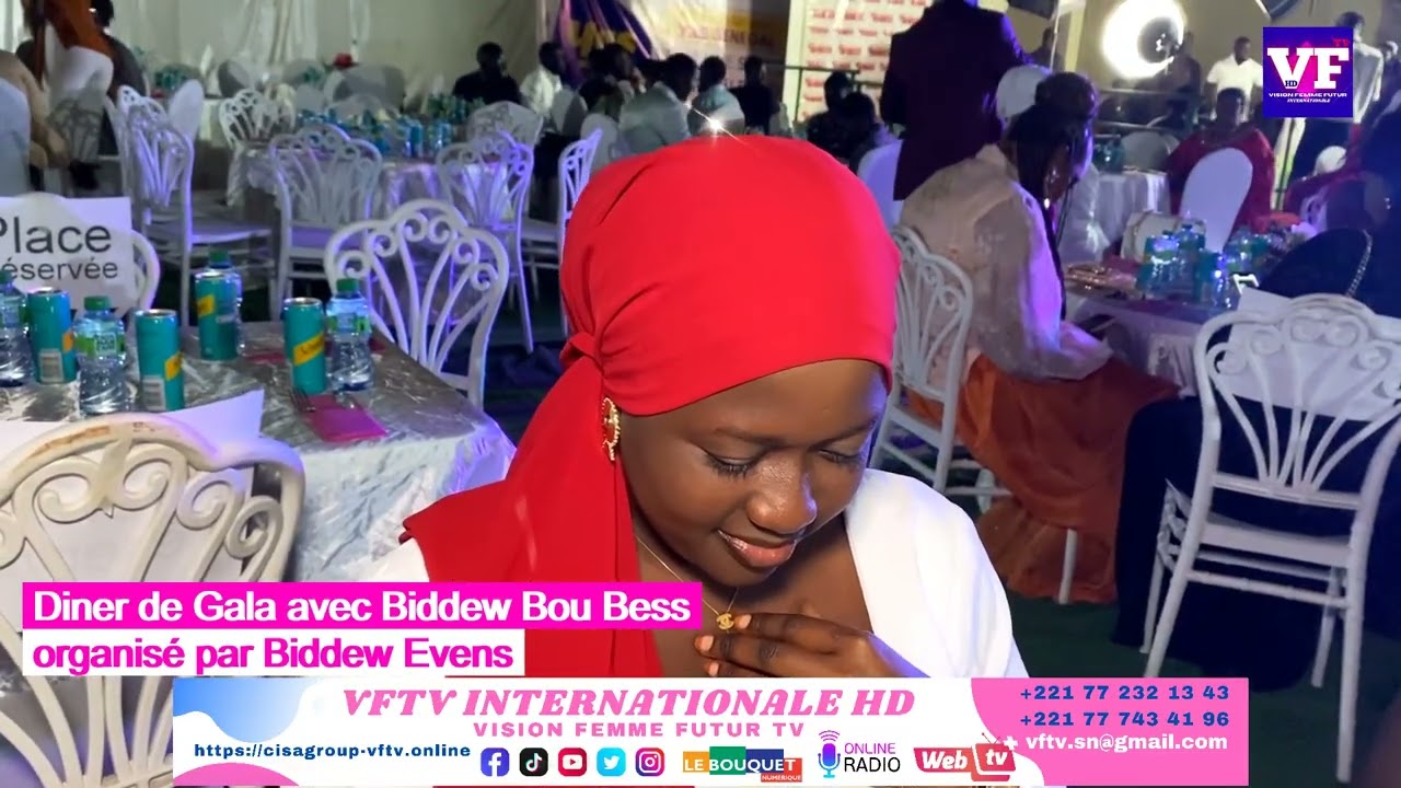 VFtv// Dîner de Gala bideew events avec bideew bou bess 2025/2026/social