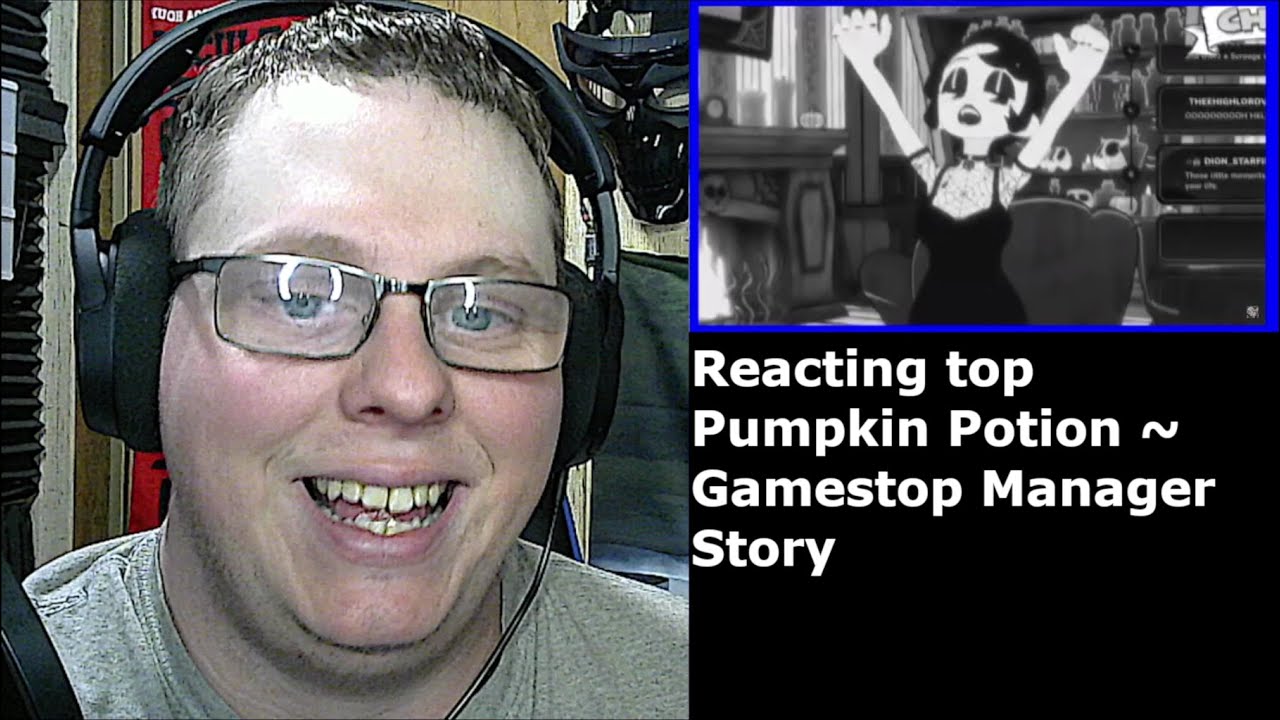Reacting to Pumpkin Potion Gamestop Manager Story (Reaction Time 63 Ep 6)
