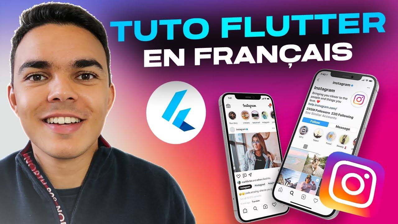 Flutter Tutorial Français: Créer Le Design d'Instagram Avec Flutter