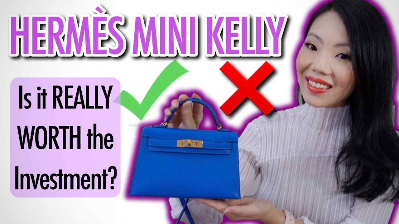 Hermès Mini Kelly Chèvre Leather ✨ Unboxing, Review + What Fits Inside? ✨ 愛馬仕迷你凱莉開箱 | FashionablyAMY
