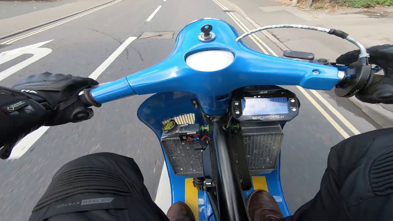 SLUK | Vespa Smallframe с бортовой рамой и скоростью чтения 50 л.с.
