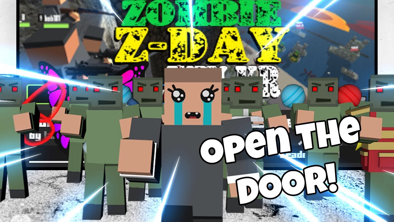 FUNNY KRUNKER.IO MOMENTS ON ZOMBIE Z-DAY! *Completed*