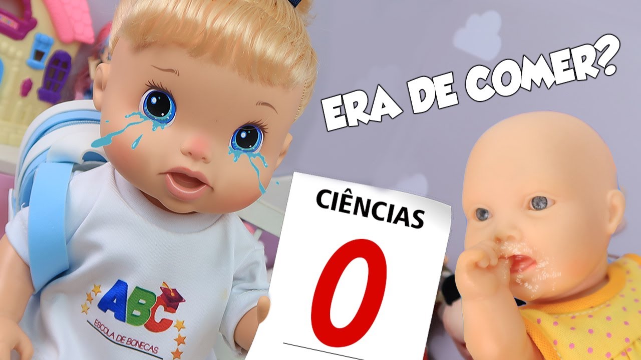 Megie Comeu a Prova da Malu e Ela Tirou Zero! - Lilly Doll