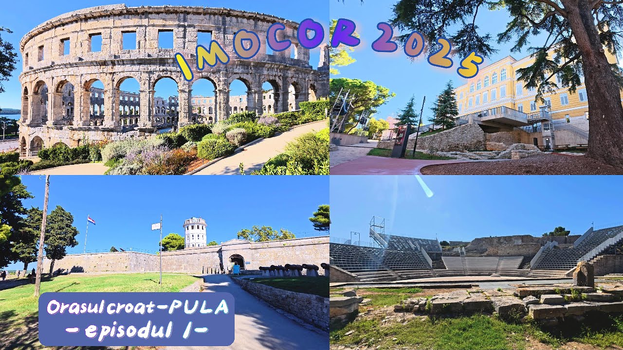 Am fost în Pula (orașul croat) ! Și ne-a plăcut tare mult ce am văzut (la amândoi) ! 😀😀😀 Episodul 1