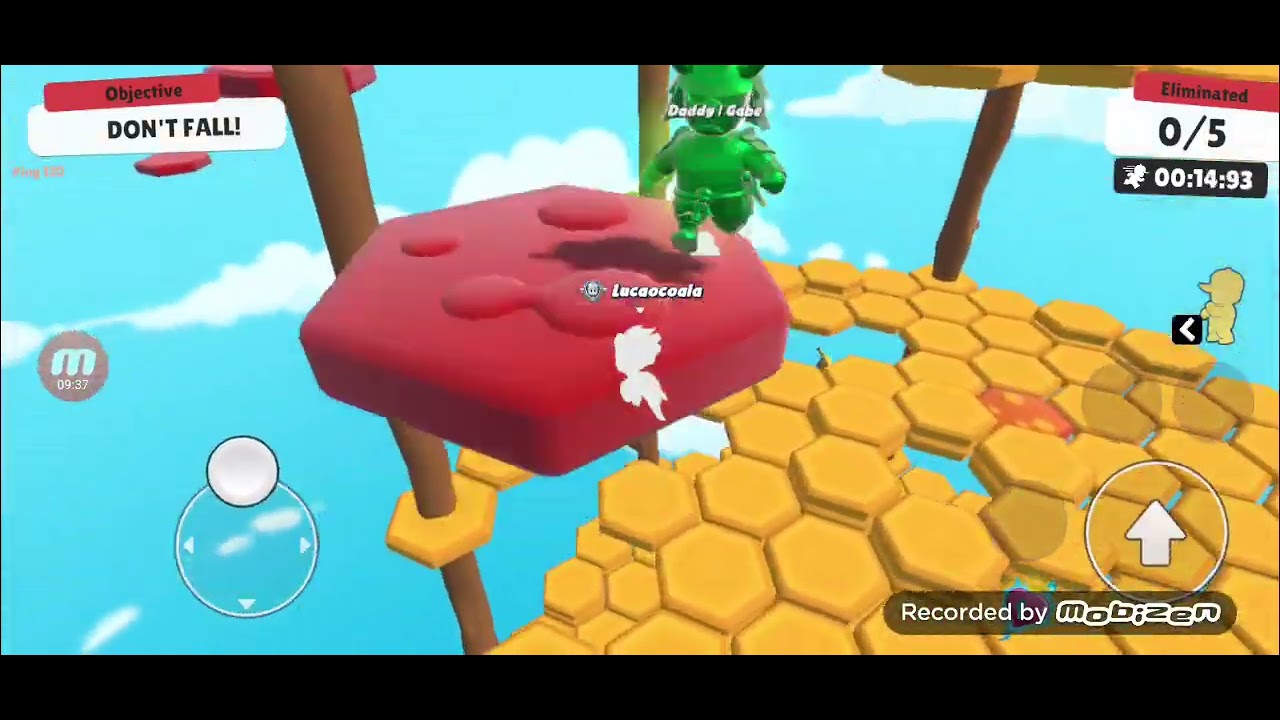 PELA 3 VEZ JOGUEI STUMBLE GUYS MÍDIALUCAS 