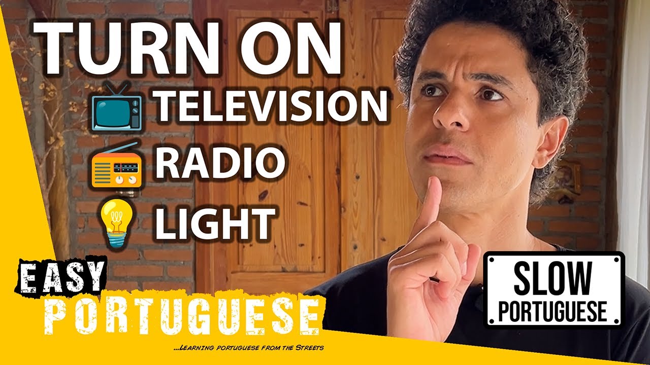 23 Verbs To Use At Home in Slow Portuguese | Super Easy Portuguese 50