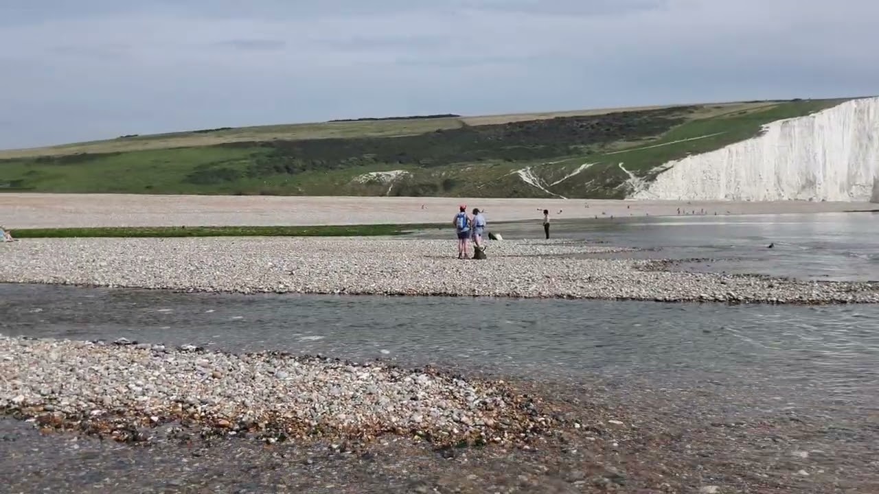 Les falaises de craie de Seven Sisters