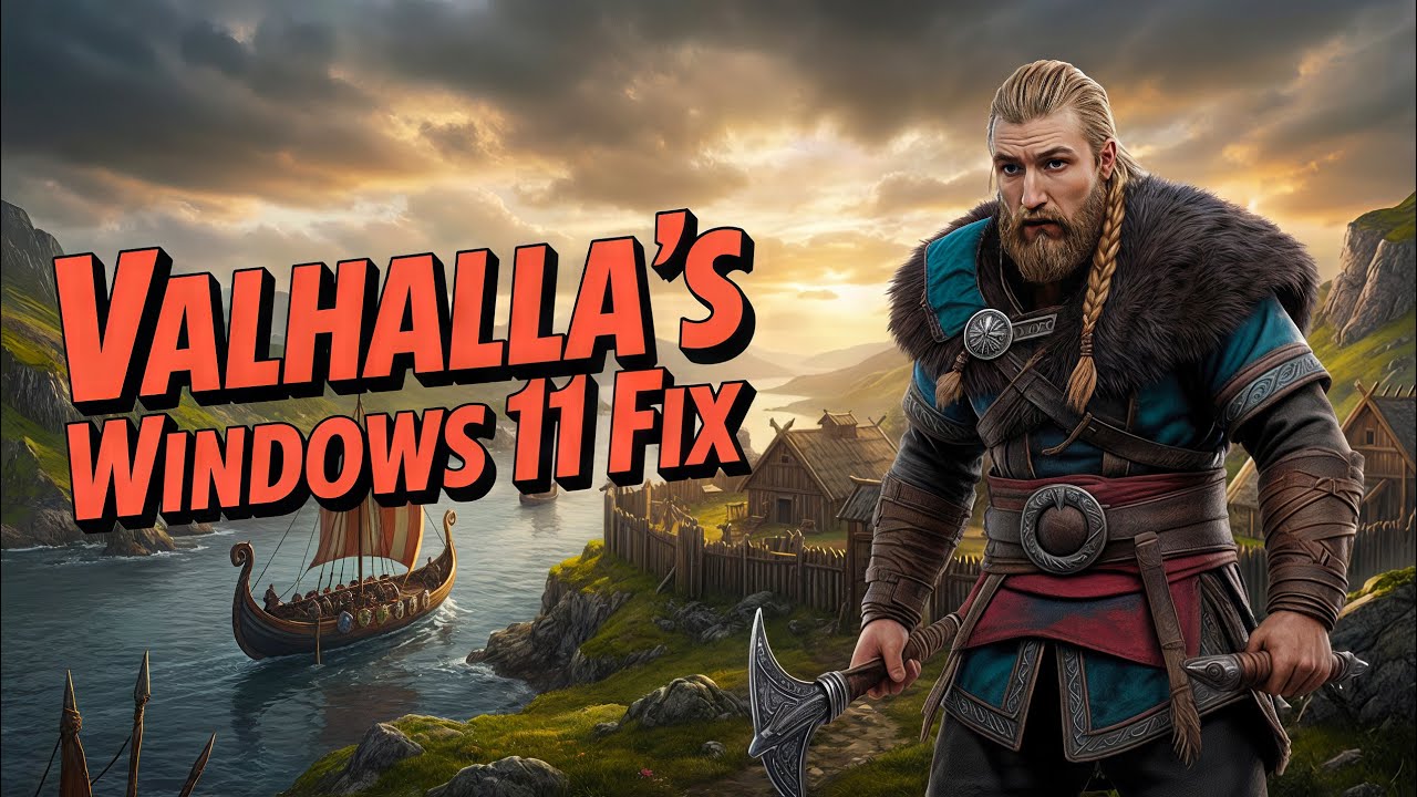 НЕ ЗАПУСКАЕТСЯ Assassin's Creed Valhalla на Windows 11 24H2\25H2 | Fix for Windows 11 24H2\25H2