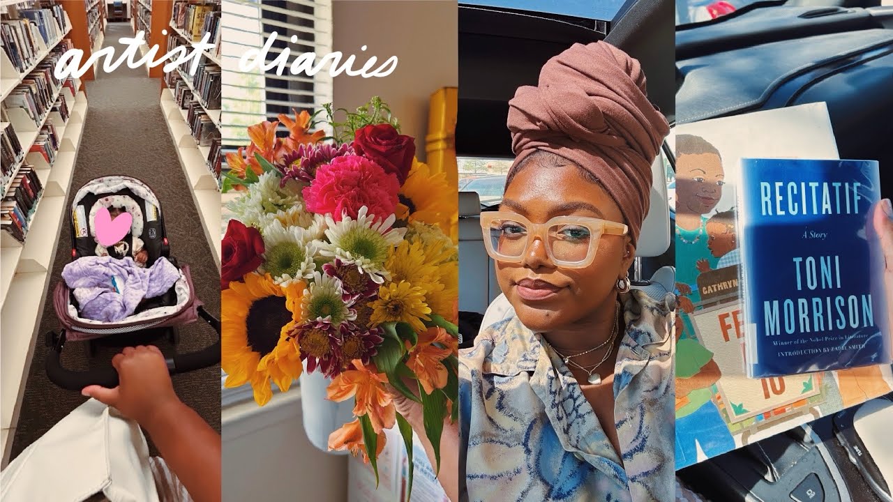 artist diaries ✎♡☆ library date, art festival, the artists way, collaging, sketchbook, journaling