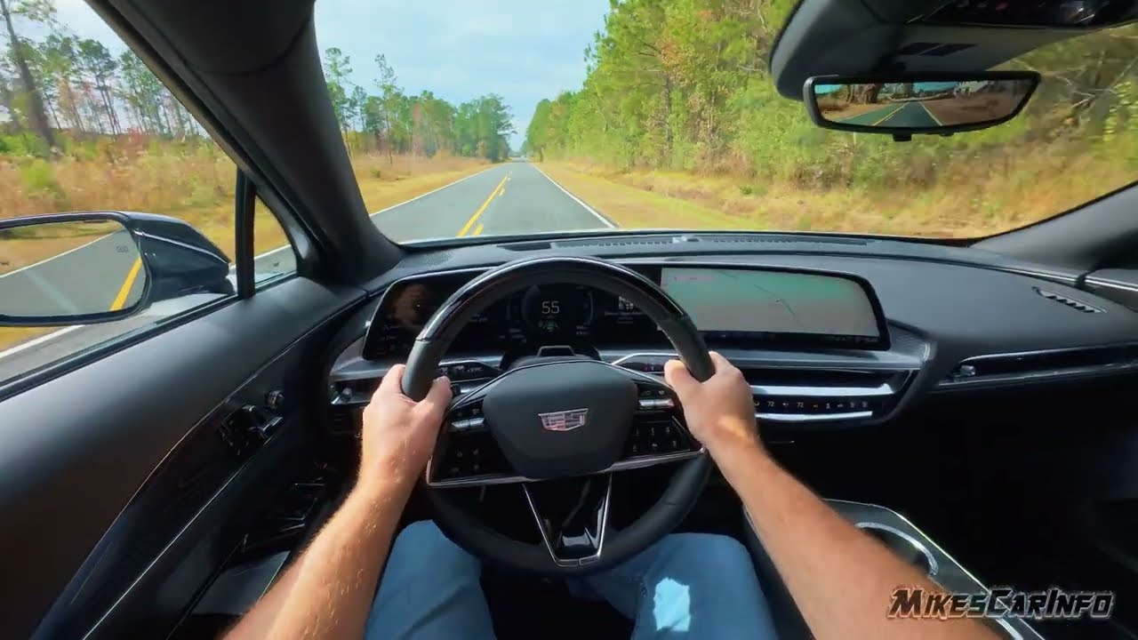 Cadillac LYRIQ 2024-2025 — Что вы замечаете за рулём — Впечатления от тест-драйва