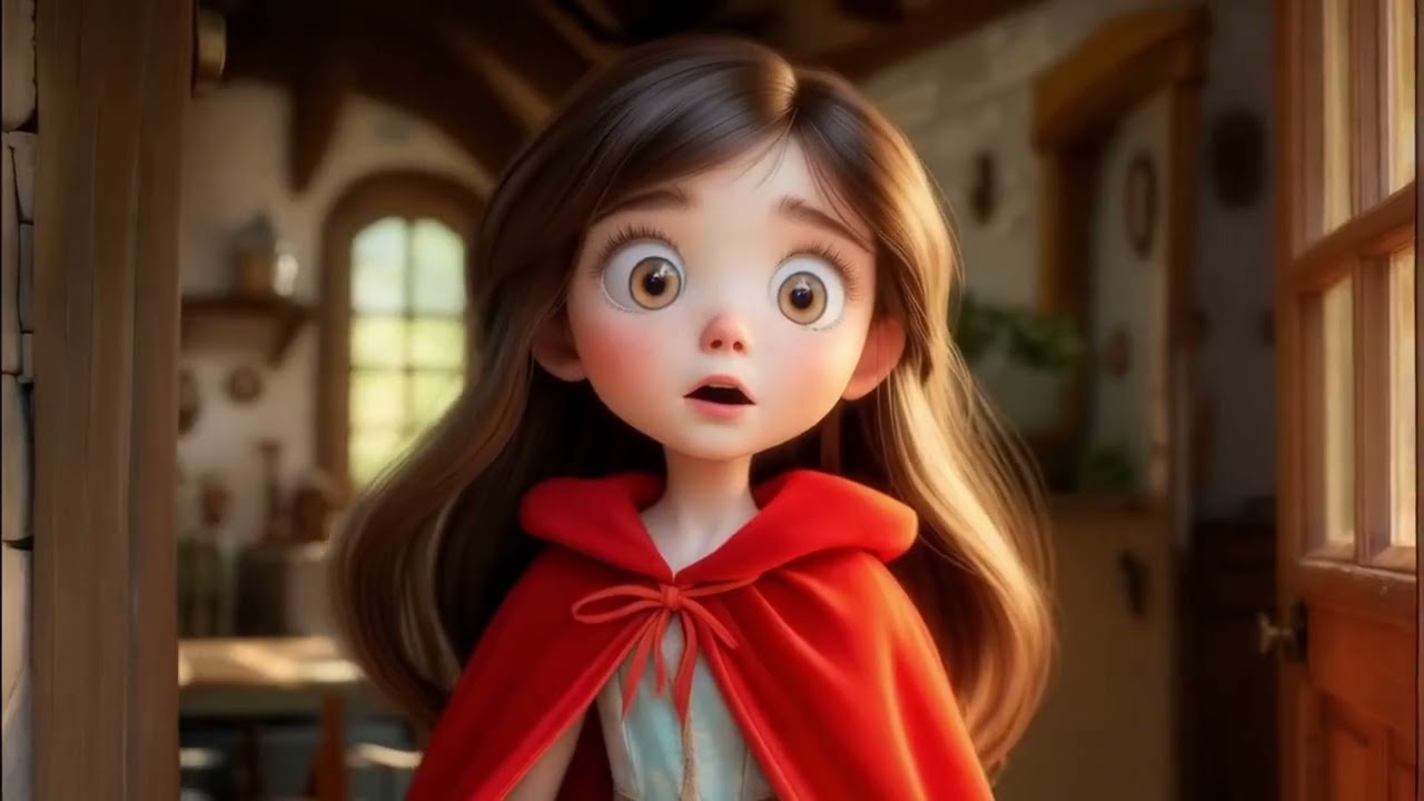 Le Petit Chaperon Rouge 👧🐺 | Comptine Animée pour Enfants | Chanson Histoire 2-7 ans NADJAR ELIE