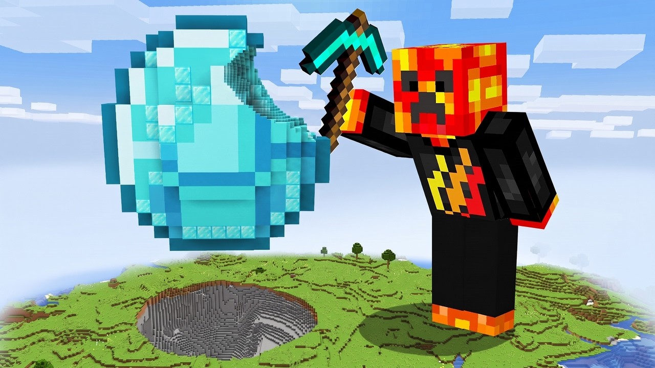 Minecraft But I Have A Billion Diamonds | PrestonPlayz