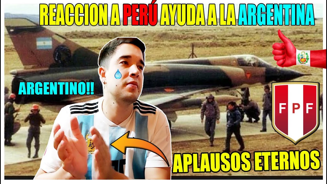 Argentino Reacciona a PERÙ ayuda a la Argentina en la Guerra de las Malvinas | HERMANOS POR SIEMPRE