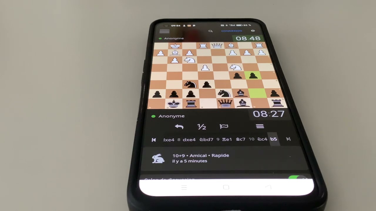 Pour les débutants présentation succincte de Lichess