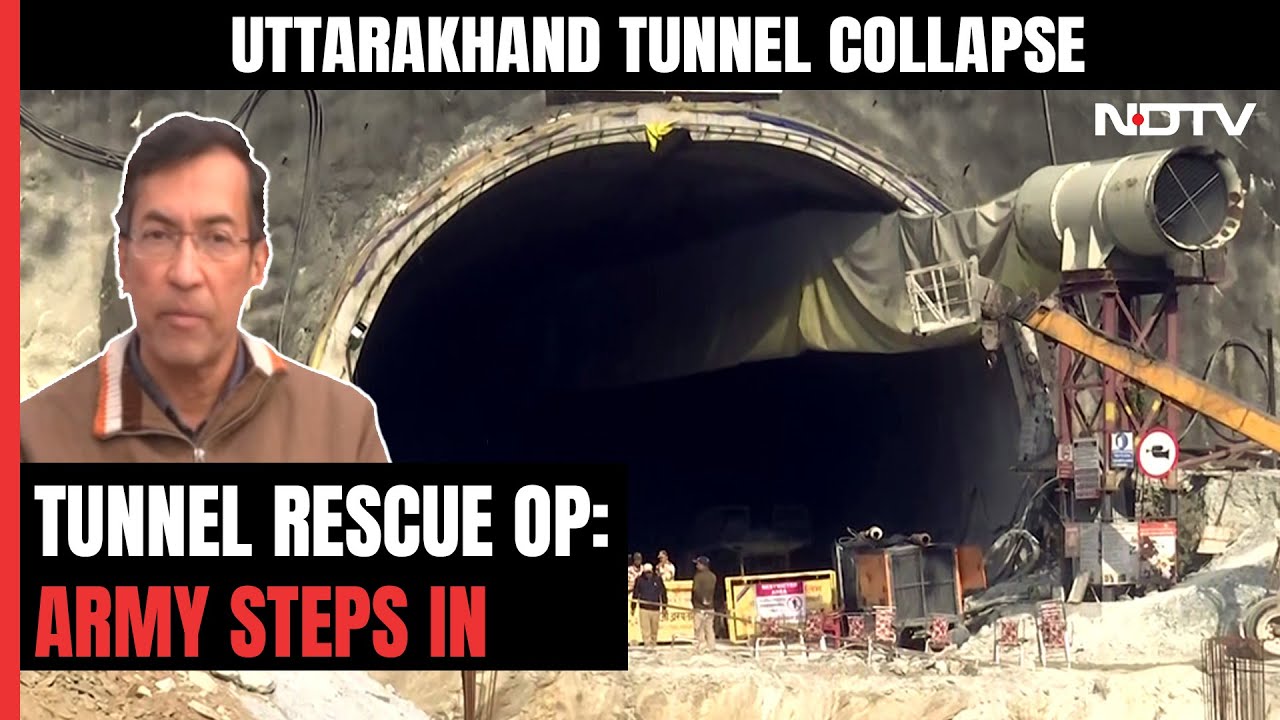 Uttarakhand Tunnel Collapse | After American Machine Fails, Army Called In For Tunnel Rescue Op