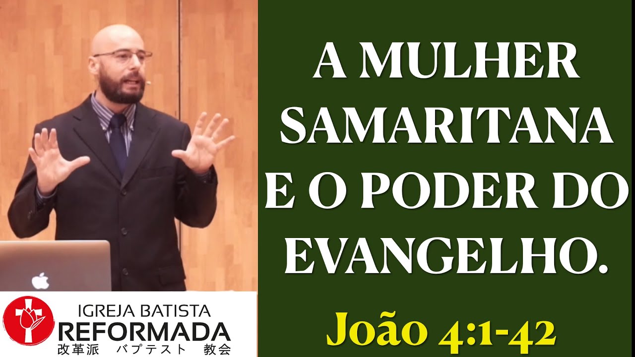 JESUS E A MULHER SAMARITANA. João 4:1-42 Glauber Manfredini