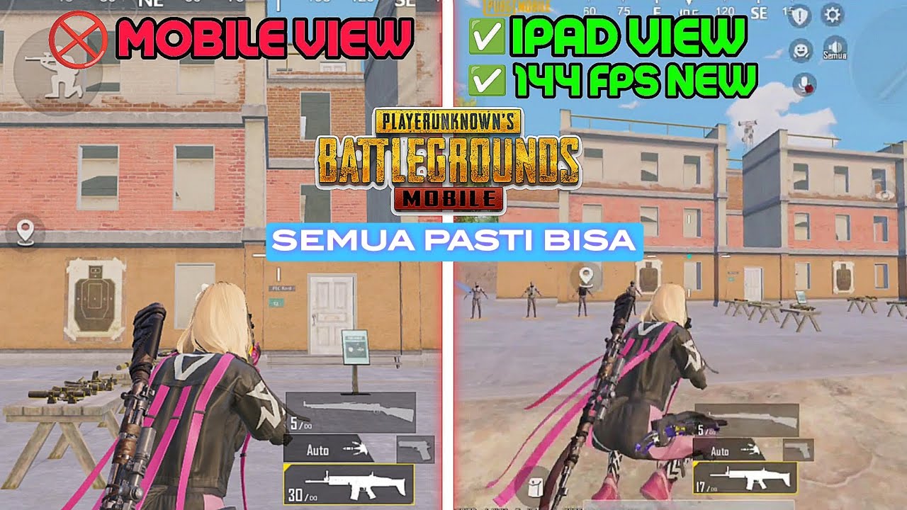 Trick Ipad View Di semua HP Android Tanpa Root No Band Pubg V.4.0