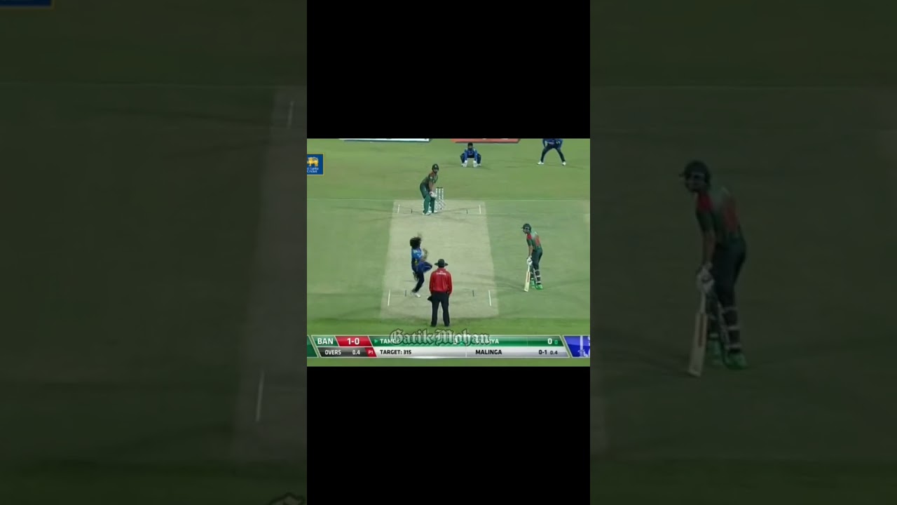 Malinga's last match. #shorts #malinga | Gatik Mohan