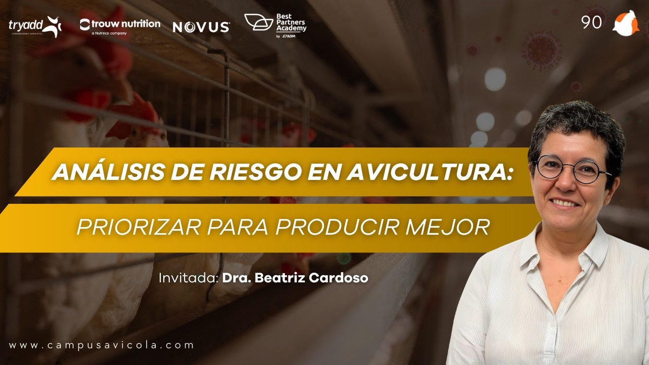 #90 - Análisis de riesgo en avicultura: Priorizar para producir mejor - Dra. Beatriz Cardoso
