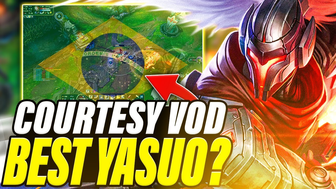 Is COURTESY the BEST Yasuo World?! (VOD REVIEW!)