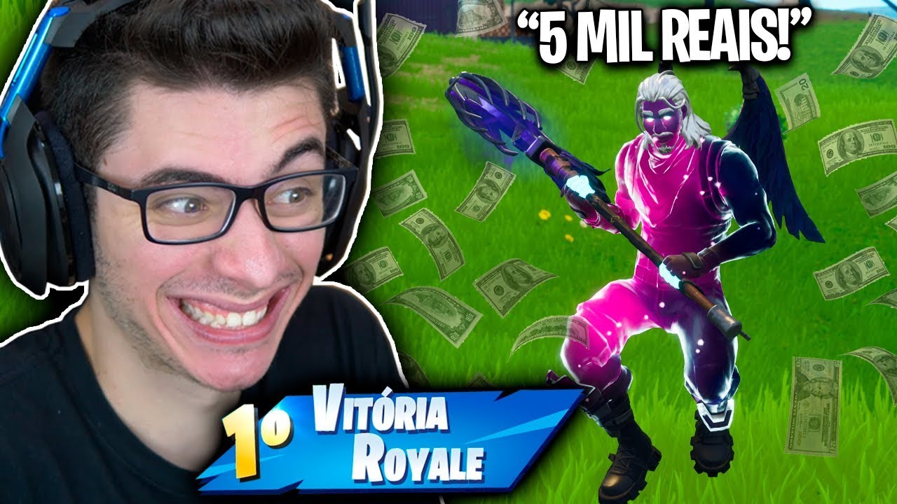 GASTEI 5 MIL REAIS NA SKIN SUPER RARA DO GALAXY! Fortnite: Battle Royale