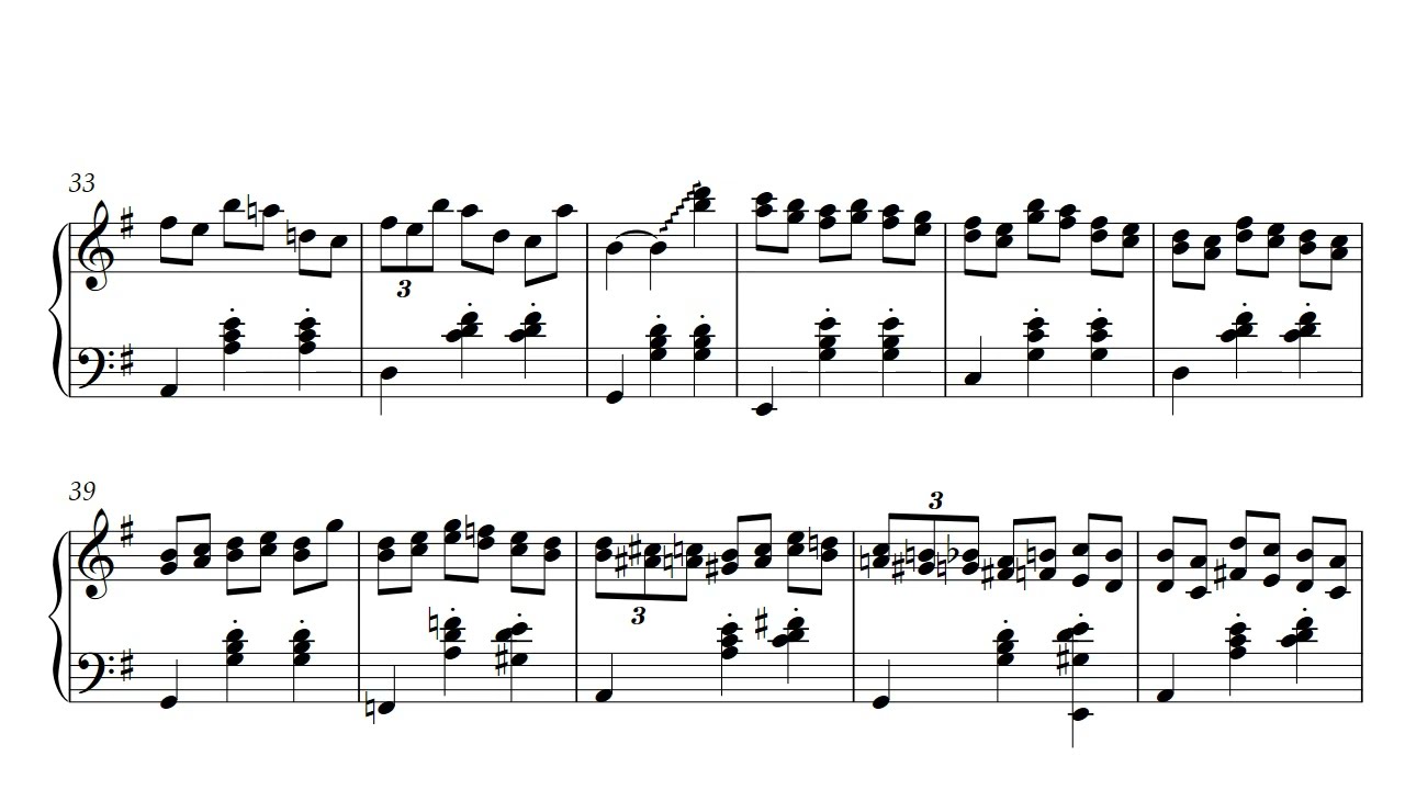 3. Waltz e moll for accordion.