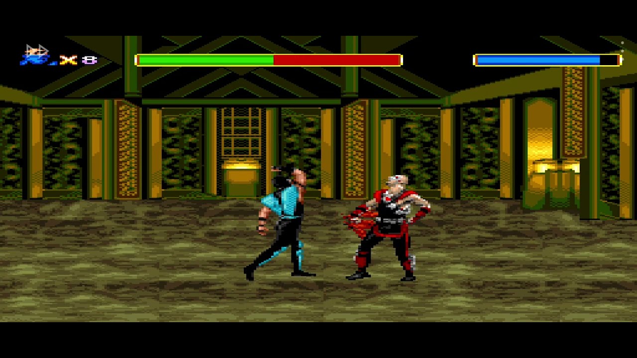 MORTAL KOMBAT MYTHOLOGIES SUB ZERO - SNES SHORT PLAY