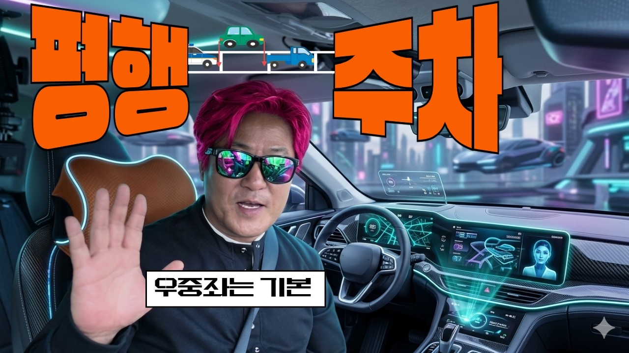 초보운전자에게 제일 어려운 주차가 평행주차인것 같습니다. 수정도 꼭 알아두세요~