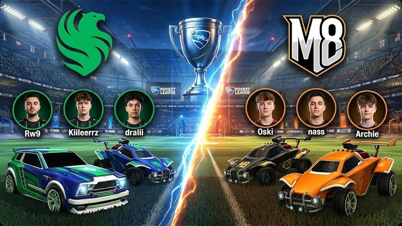 القيم السابع الفاصل 😓 ملخص مواجهة Falcons و M8 في ميجر بوسطن روكيت ليق