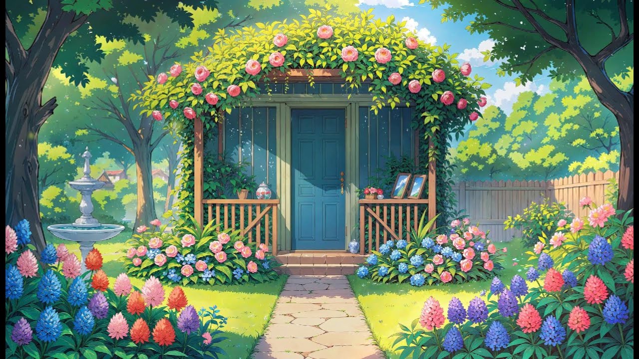 secret garden | soft lofi for reading & studying