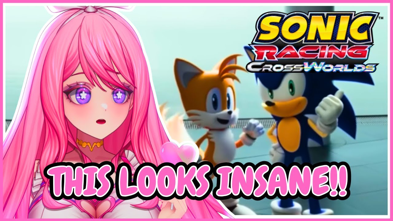 WHY DID THEY GO THIS FAR?! - Sonic Racing: CrossWorlds | Miia Reacts
