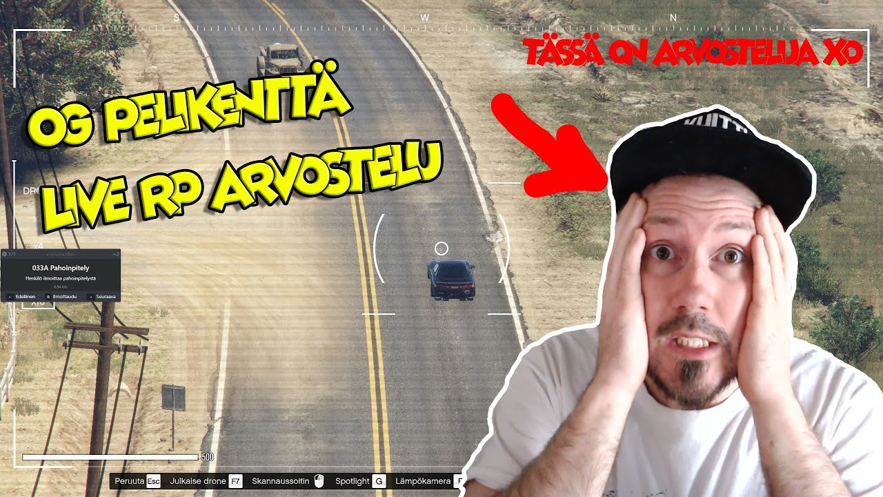 OG PELIKENTT&Auml; RP LIVE ARVOSTELU