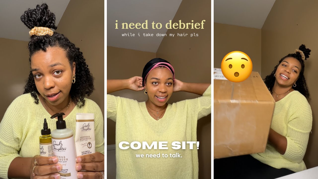 content creator chit chat: getting out of your head, burnout & paid collabs (twist-out routine) ♡