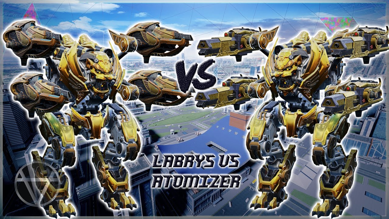 [WR] 🔥 Ivory ATOMIZER VS Quicksand LABRYS &ndash; Mk3 Comparison | War Robots