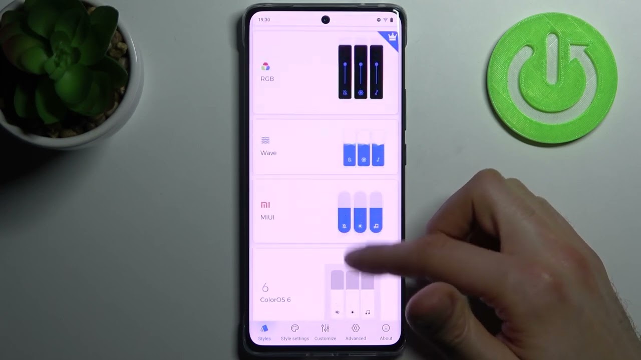 How To Change Volume Panel Styles on VIVO X60 Pro &ndash; the Volume Styles App