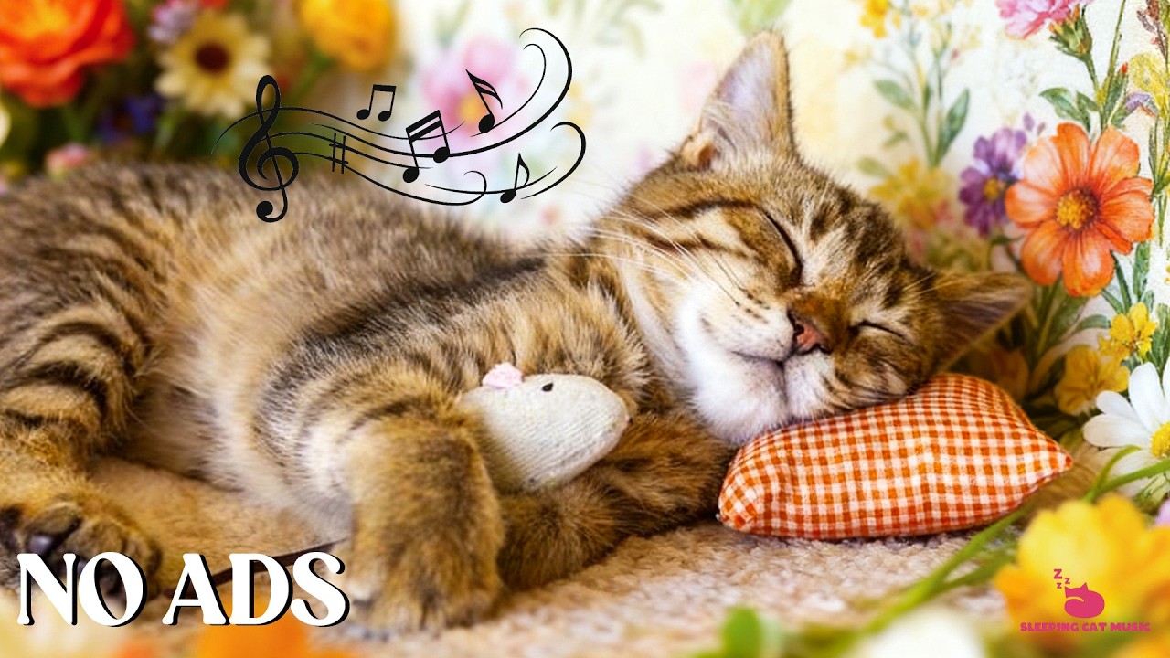 12 Hours Of Calming Music for Cats🐈 Relaxing Bedtime Music🎵 Peaceful Sleep Support for Cats😴 Cat TV