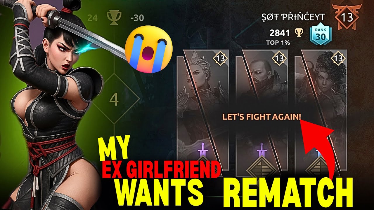 My Ex Girlfriend WANTS REMATCH 😍 | Shadow fight arena 