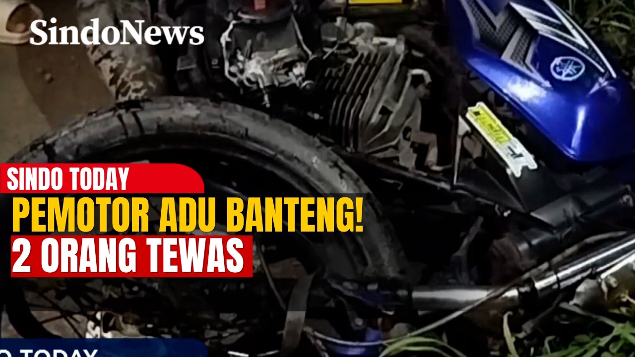 Kecelakaan Maut di Mojokerto, Dua Pemotor Kehilangan Nyawa Akibat Adu Banteng | Sindo Today | 22/02