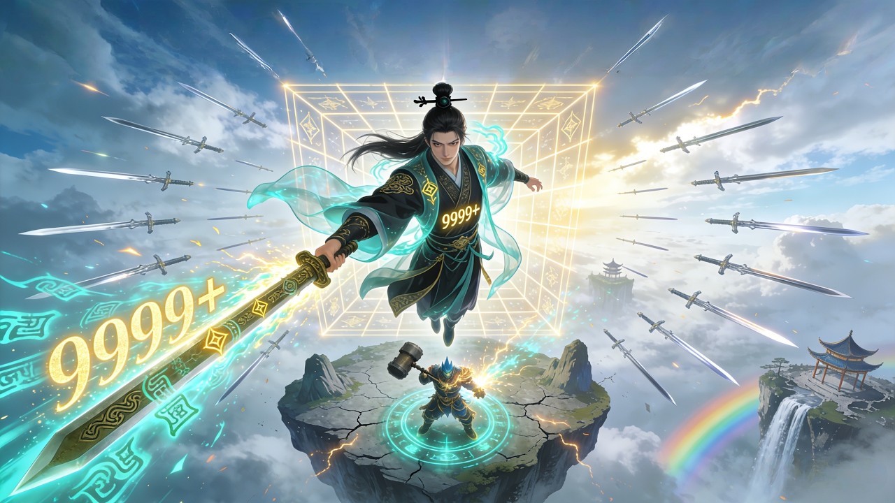 Mocked,He Activates an Ultra SSS-Level Sword Immortal Talent, Defeats the Boss, and Shocks Everyone!