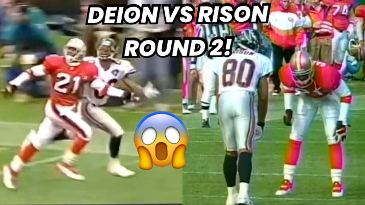 Deion Sanders vs Andre Rison FIGHT 🔥 The Matchup You NEVER Saw! (1994) WR vs CB | 49ers vs Falcons