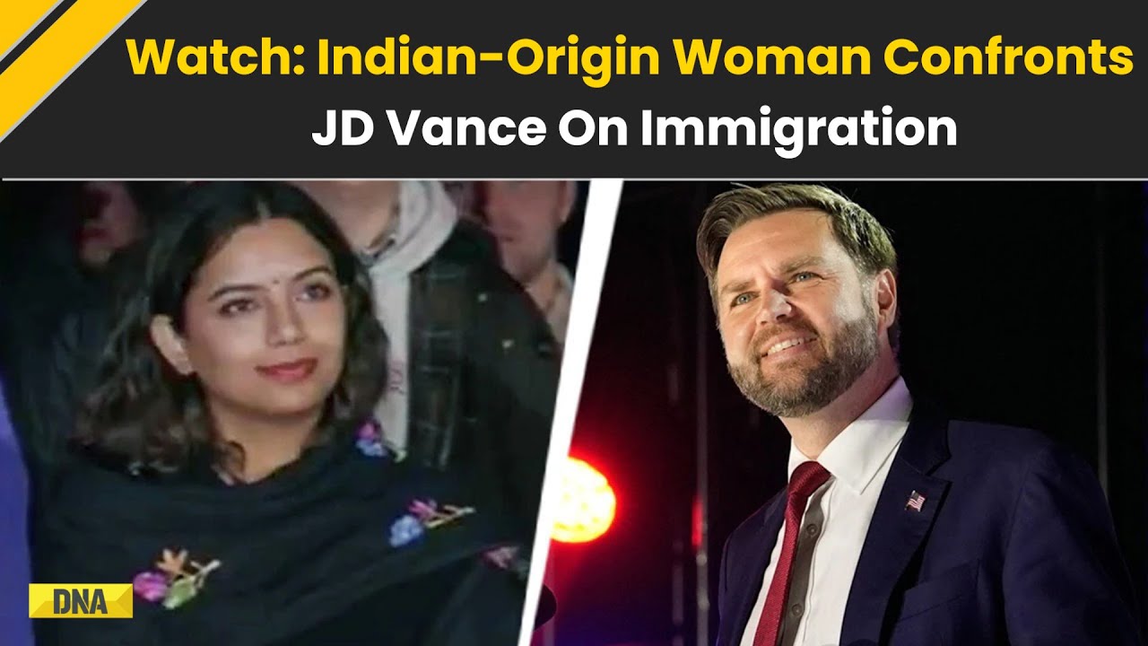 US News: 'You Sold A Dream, How Can You Stop Us?' Indian-Origin Woman Confronts VP JD Vance