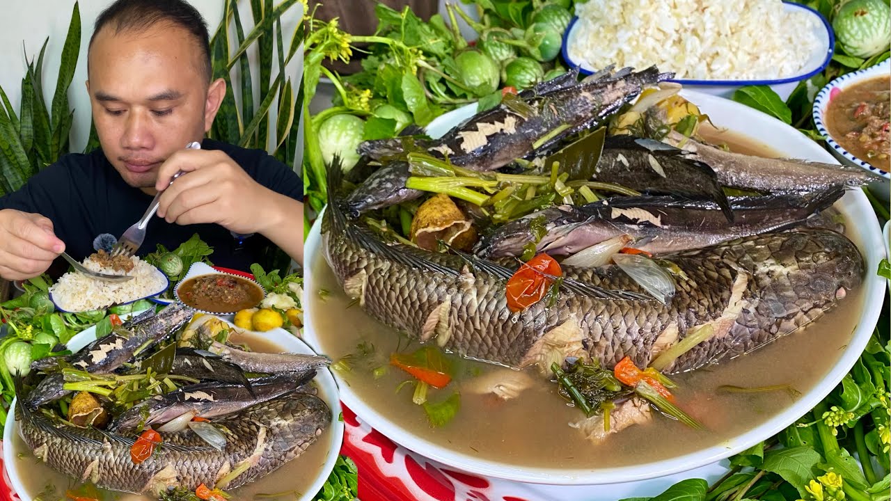 เมนูปลา ๆ ต้ม แล้วป่น กินแซ่บๆ ครับ